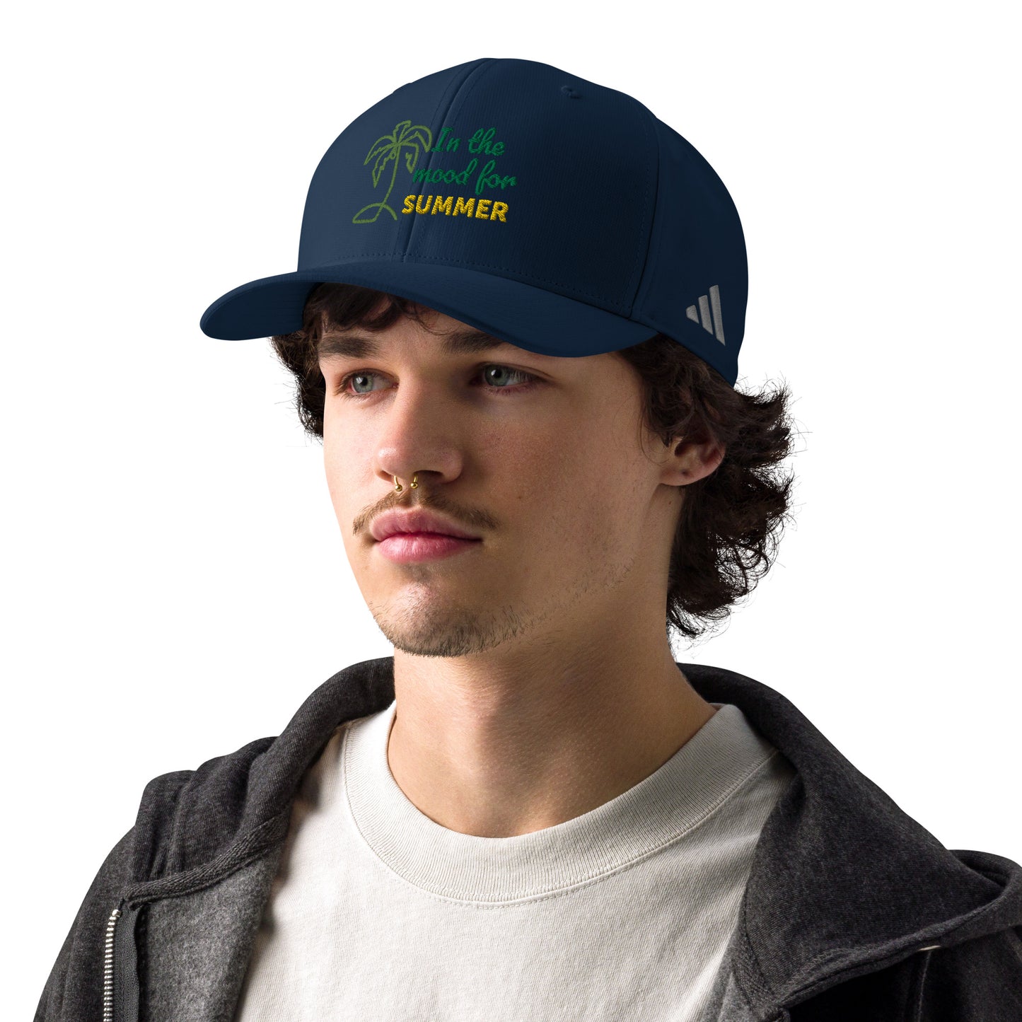 adidas 100% recycled polyester moisture-management performance fabric UPF 50+ protection Men Women cap - Novo Fusion