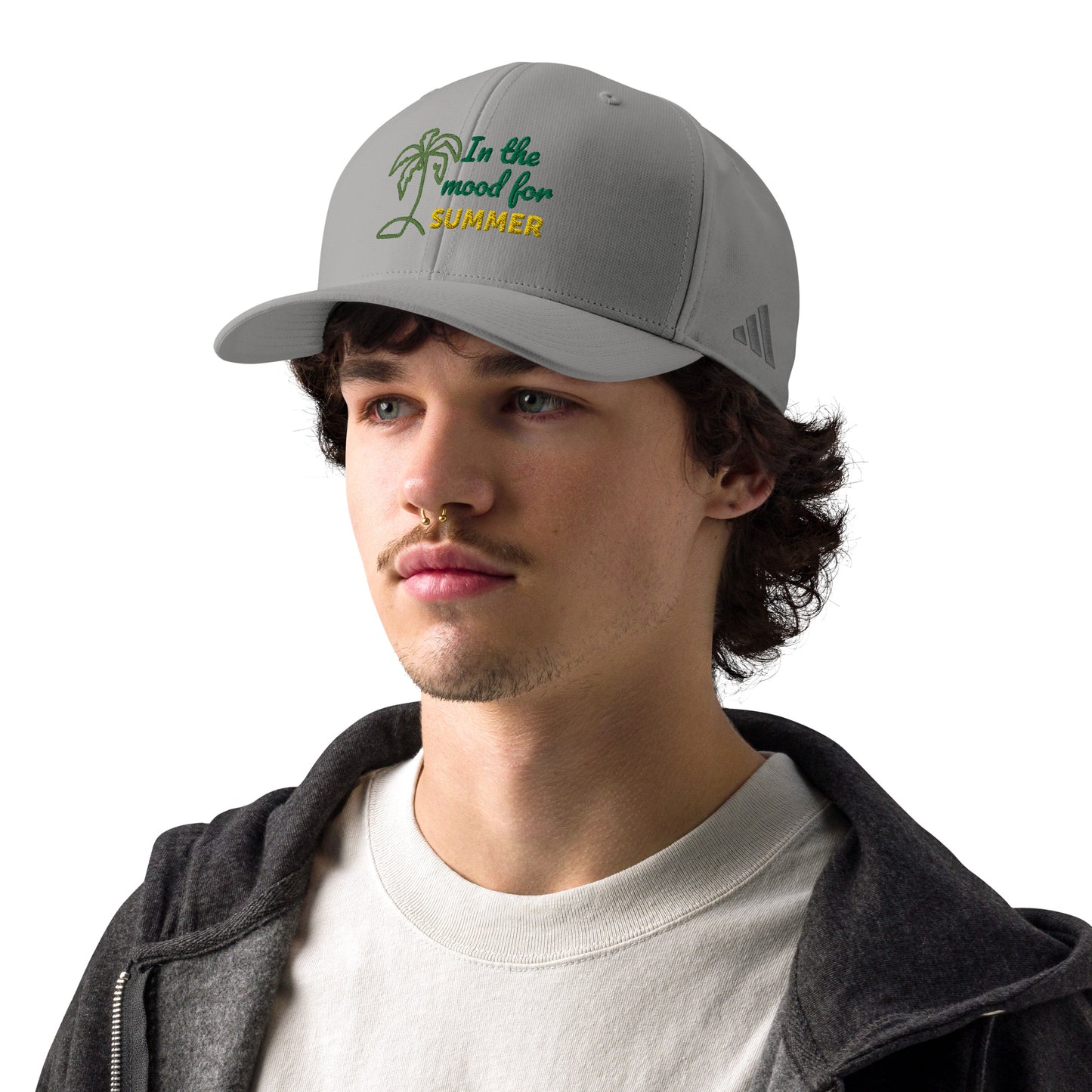 adidas 100% recycled polyester moisture-management performance fabric UPF 50+ protection Men Women cap - Novo Fusion