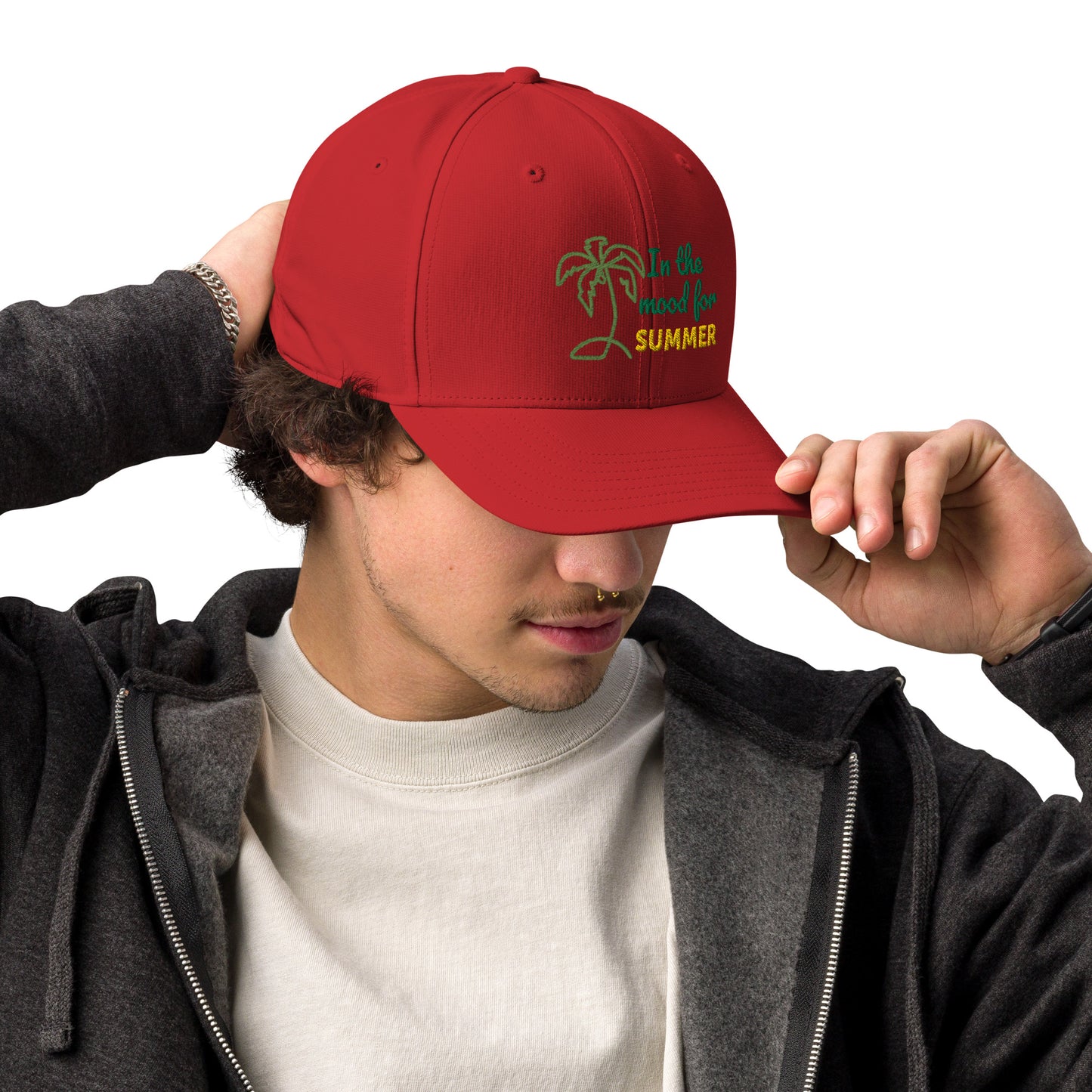adidas 100% recycled polyester moisture-management performance fabric UPF 50+ protection Men Women cap - Novo Fusion