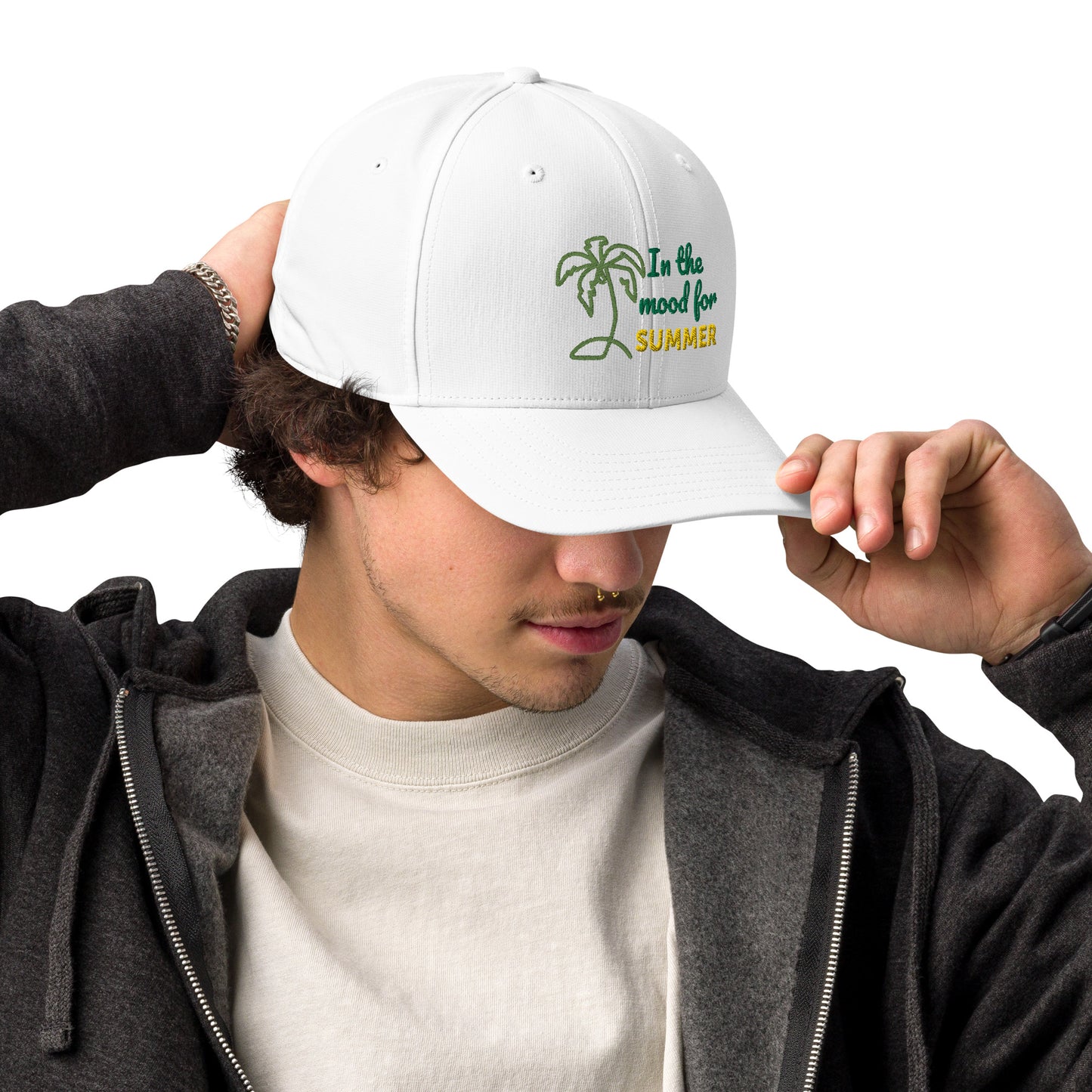 adidas 100% recycled polyester moisture-management performance fabric UPF 50+ protection Men Women cap - Novo Fusion
