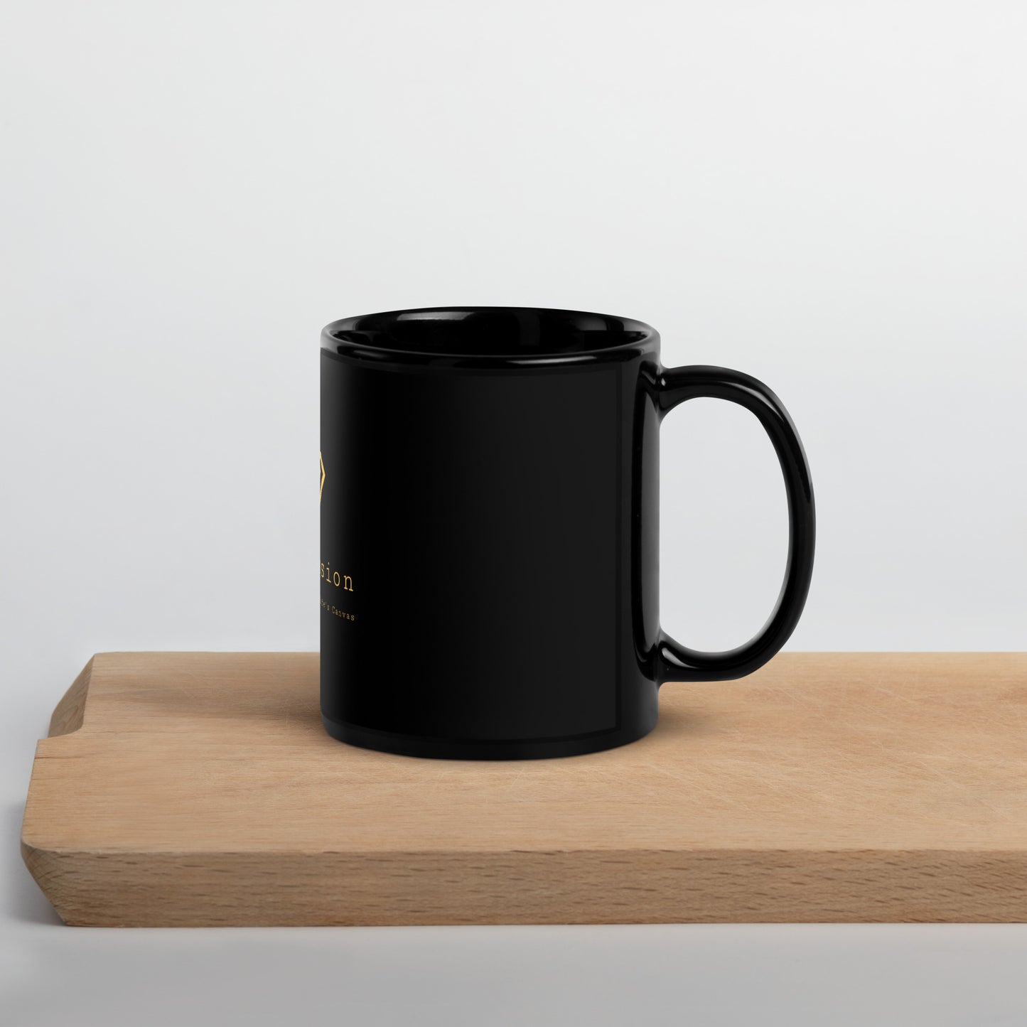 Black Glossy Sustainable Mug - Novo Fusion