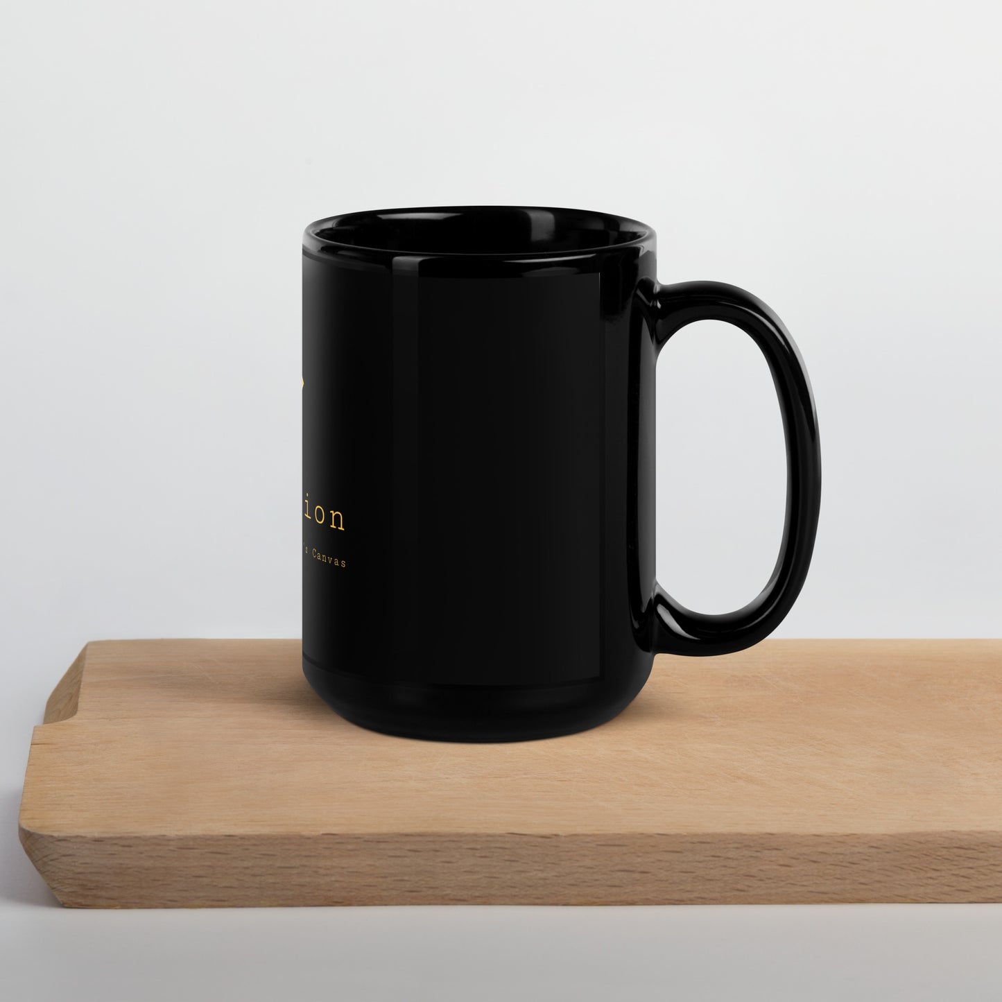 Black Glossy Sustainable Mug - Novo Fusion