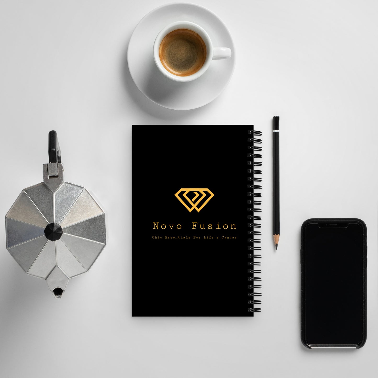 Spiral notebook - Galaxy - Novo Fusion