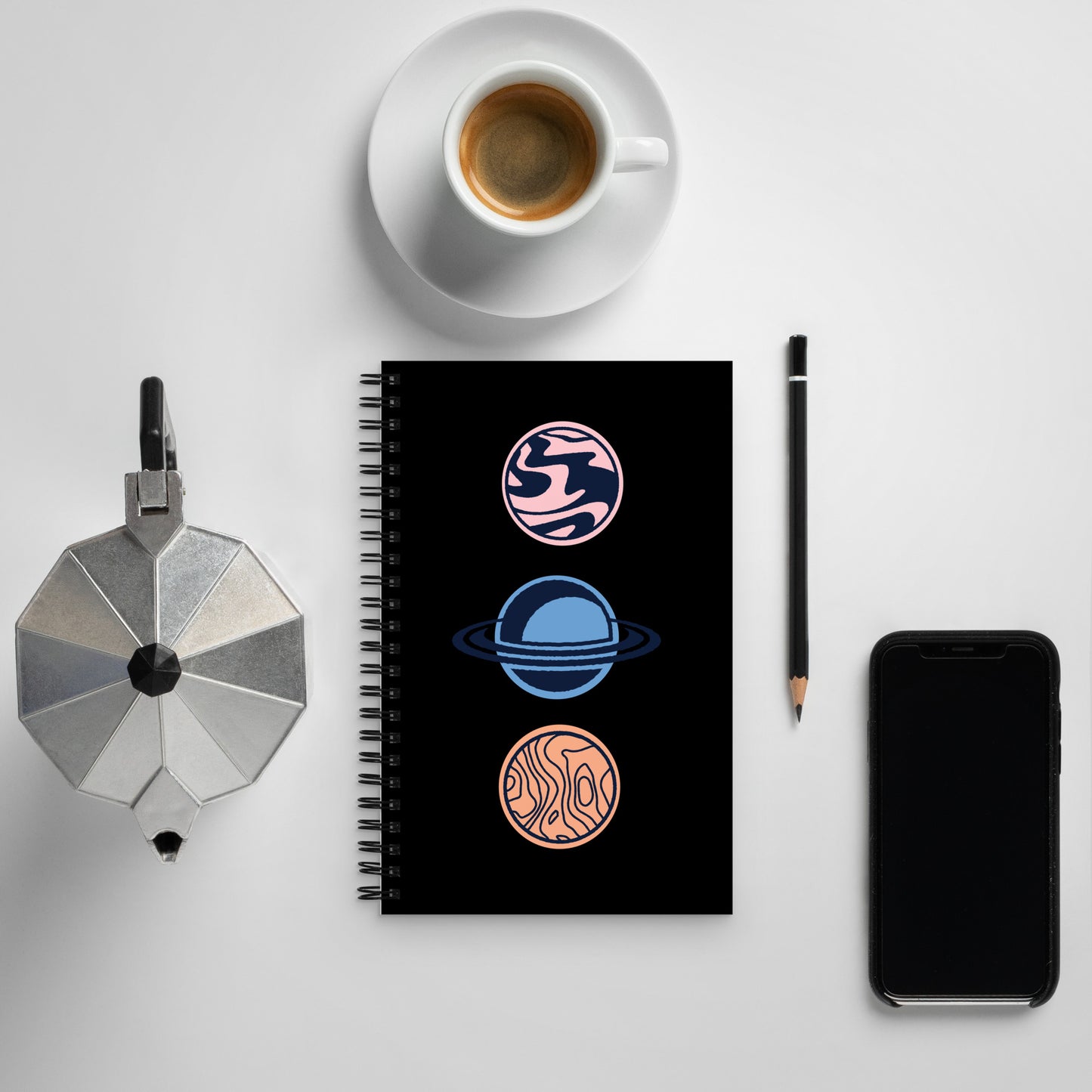Spiral notebook - Galaxy - Novo Fusion