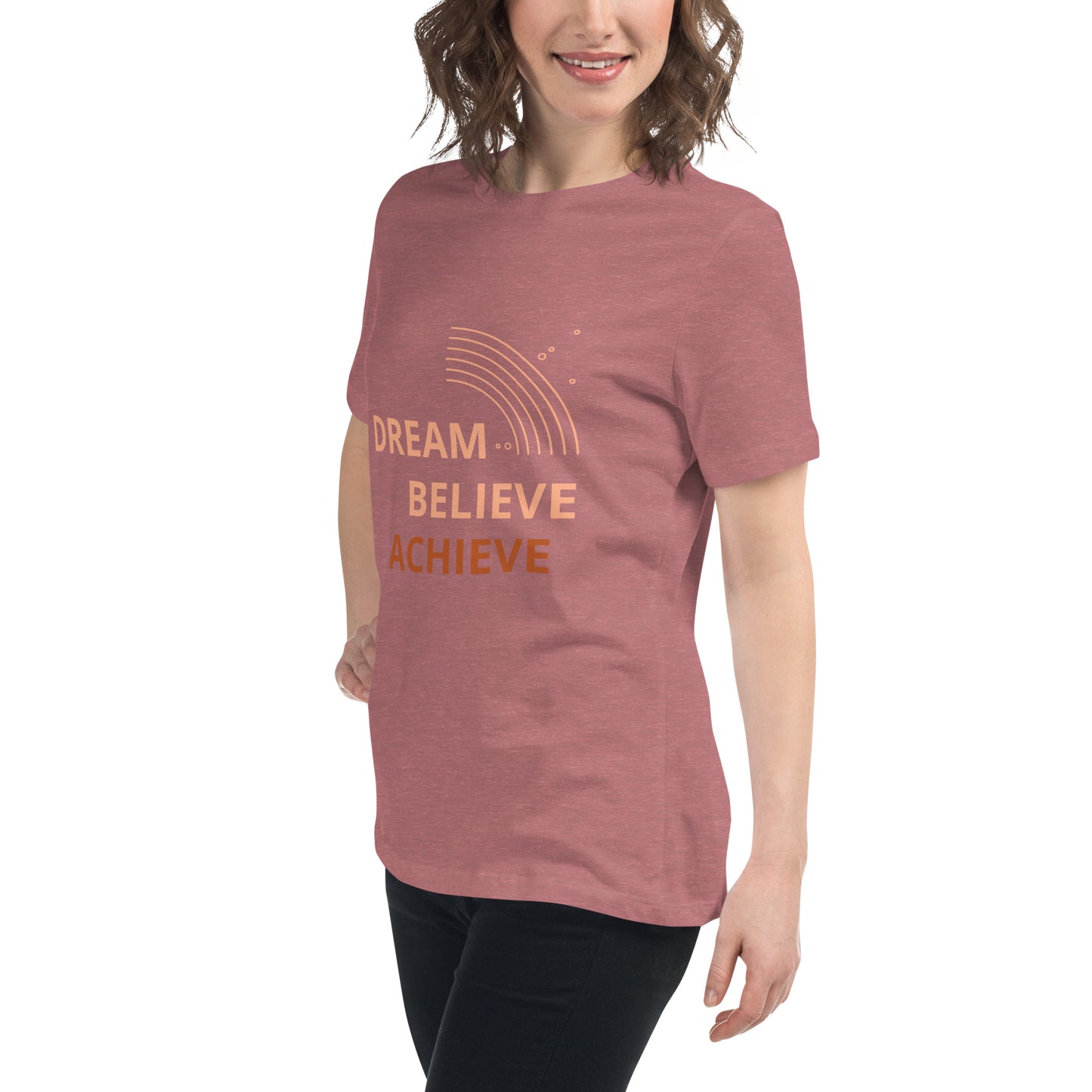 100% Cotton Softest and Most Comfortable Relaxed Women's T-Shirt - Novo Fusion