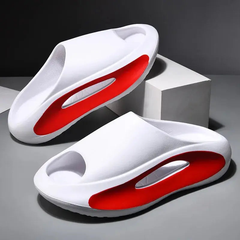 Men's Sandal Slippers New Summer Sneaker Slippers Men Thick Bottom Platform Slides Soft Eva Slippers Casual Beach Shoes - Novo Fusion