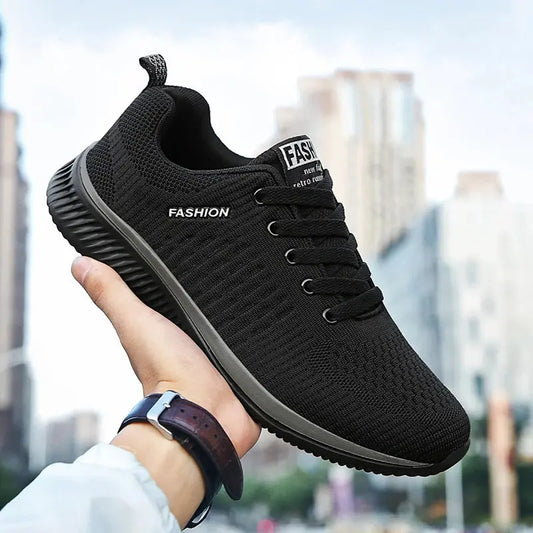 Mens Casual Sneakers Shoes Lace-up Men Shoes Lightweight Comfortable Breathable Big Size 46 Walking Sneakers for Men - Novo Fusion