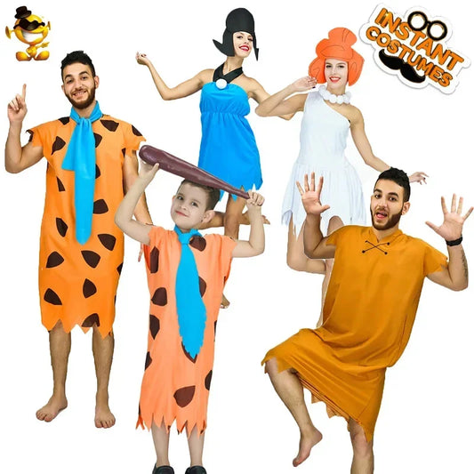 Halloween os primitif, costume de fête de spectacle  primitif, costume de spectacle sur scène sauvage pour adultes et enfants