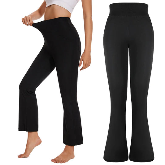 Leggings with Pockets for Women High Waisted Tummy Control Workout Yoga Pants - Novo Fusion
