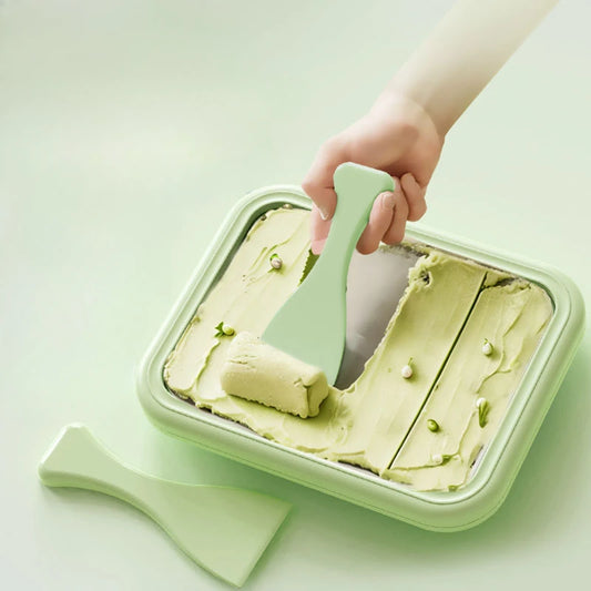 Multifunctional stir-frying ice machine Home stainless steel ice cream homemade stir-frying ice artifact - Novo Fusion