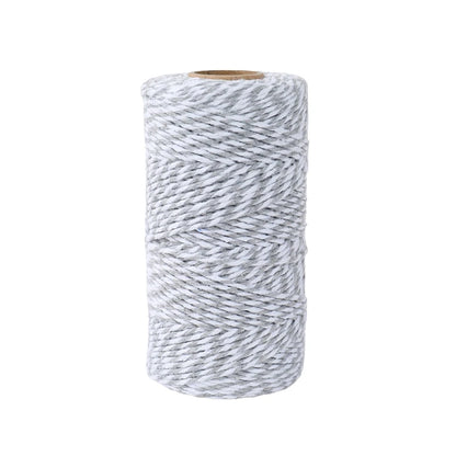 Christmas Wrapping String Rope Merry Christmas Decoration For Home 2024 Navidad Natal Noel Gift Box Packaging Rope New Year 2025 - Novo Fusion