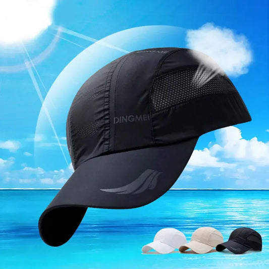 2024 Summer Brand For Men Sports Running Sweat Baseball Cap Male Canada Golf Quick Dry Women Kpop Solid Snapback Bone Mesh Hat - Novo Fusion