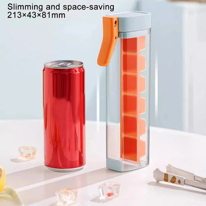 Home travel Mold One Hand Press Small Ice Cube Maker Ice Tube Making Trays Ice Storage  Molds Simple kitchen ice making tools Novo Fusion - Chic Essentials for Life's Canvas