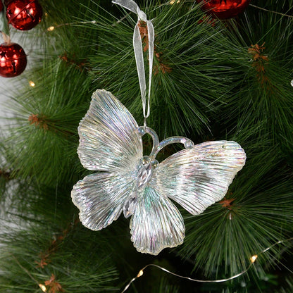 Acrylic Christmas Tree Hanging Ornaments Elk Angel Doll Bell Pendant 2023 Merry Christmas Decoration for Home Xmas New Year 2024 - Novo Fusion