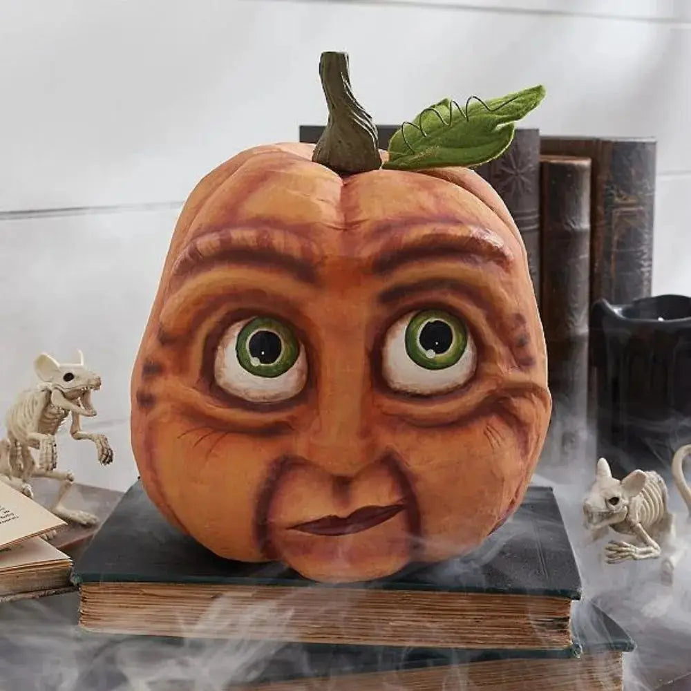 Halloween Atmosphere Outdoor Decoration Props Ghost Party Mutated Pumpkin Head Courtyard Decoration indoor Garden Accessories