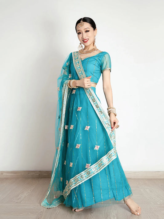 2024 indian traditional clothing Pakistani sarees dress, lehenga, women elegant clothing party dress cosplay dance wear stage dress a9 Novo Fusion - Chic Essentials for Life's Canvas
