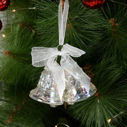 Acrylic Christmas Tree Hanging Ornaments Elk Angel Doll Bell Pendant 2023 Merry Christmas Decoration for Home Xmas New Year 2024 - Novo Fusion