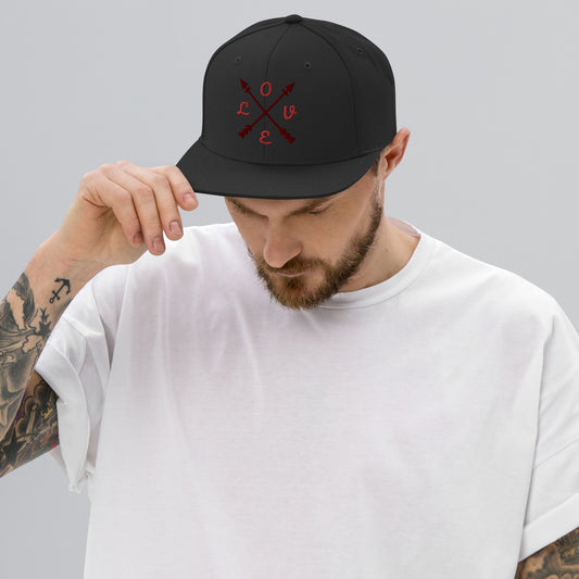 Snapback Adjustable Comfortable High-Profile Sustainable Embroidered Eyelets Hat - Novo Fusion