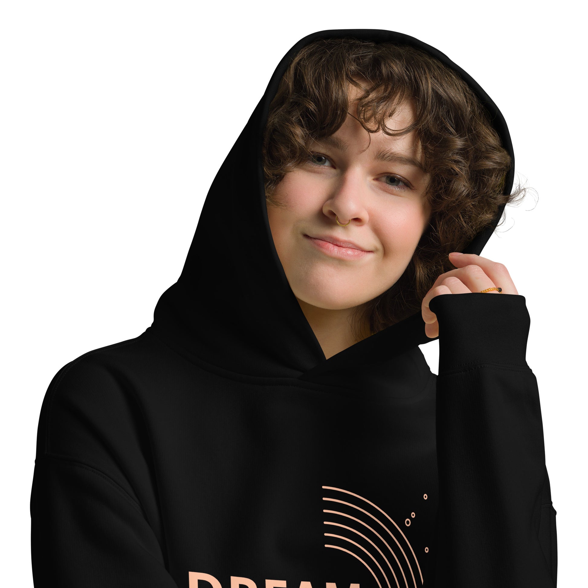 Extra Soft Premium-Quality Cool Design Fashion Sustainable Dream Believe Achieve Men Women Unisex Oversized Hoodie - Novo Fusion