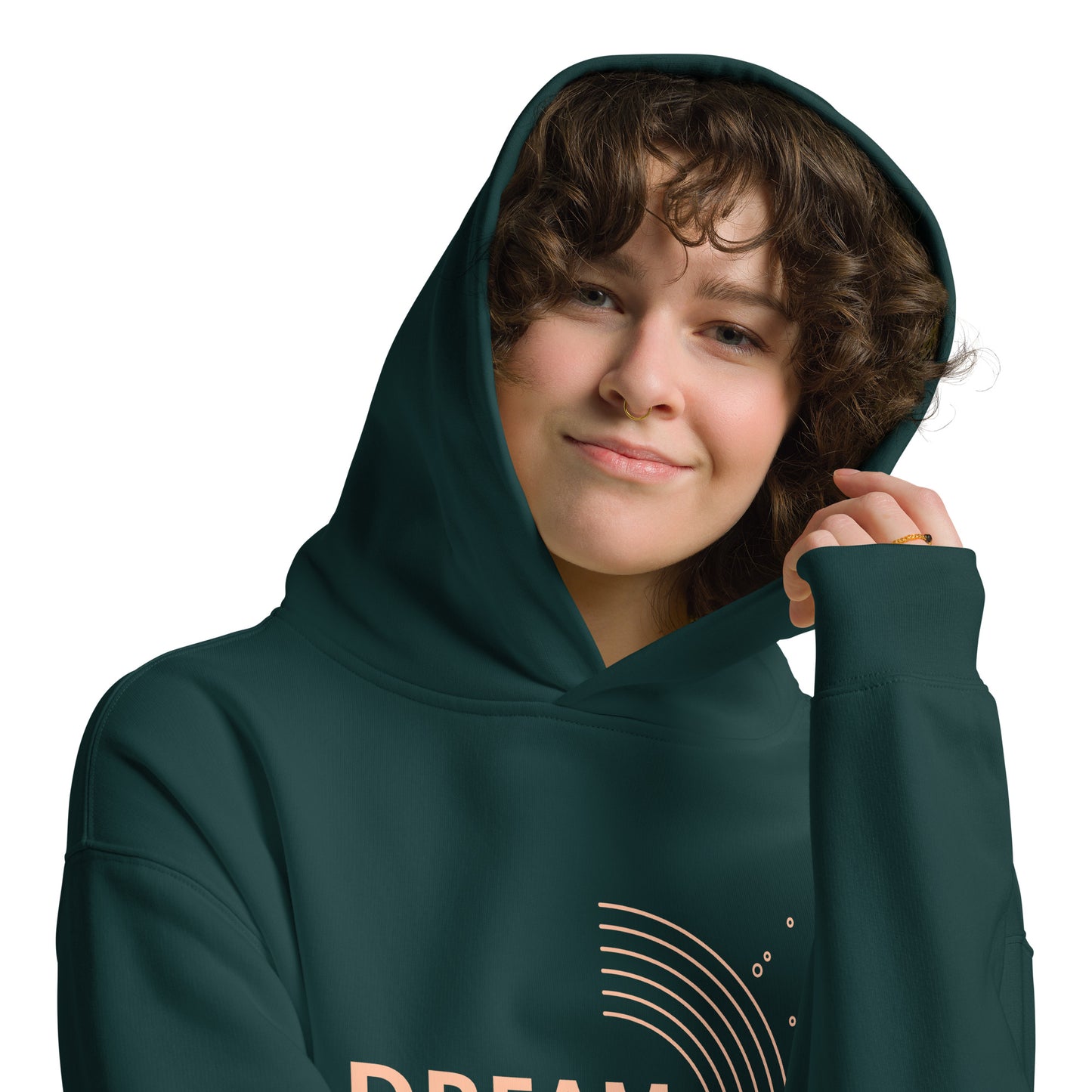 Extra Soft Premium-Quality Cool Design Fashion Sustainable Dream Believe Achieve Men Women Unisex Oversized Hoodie - Novo Fusion