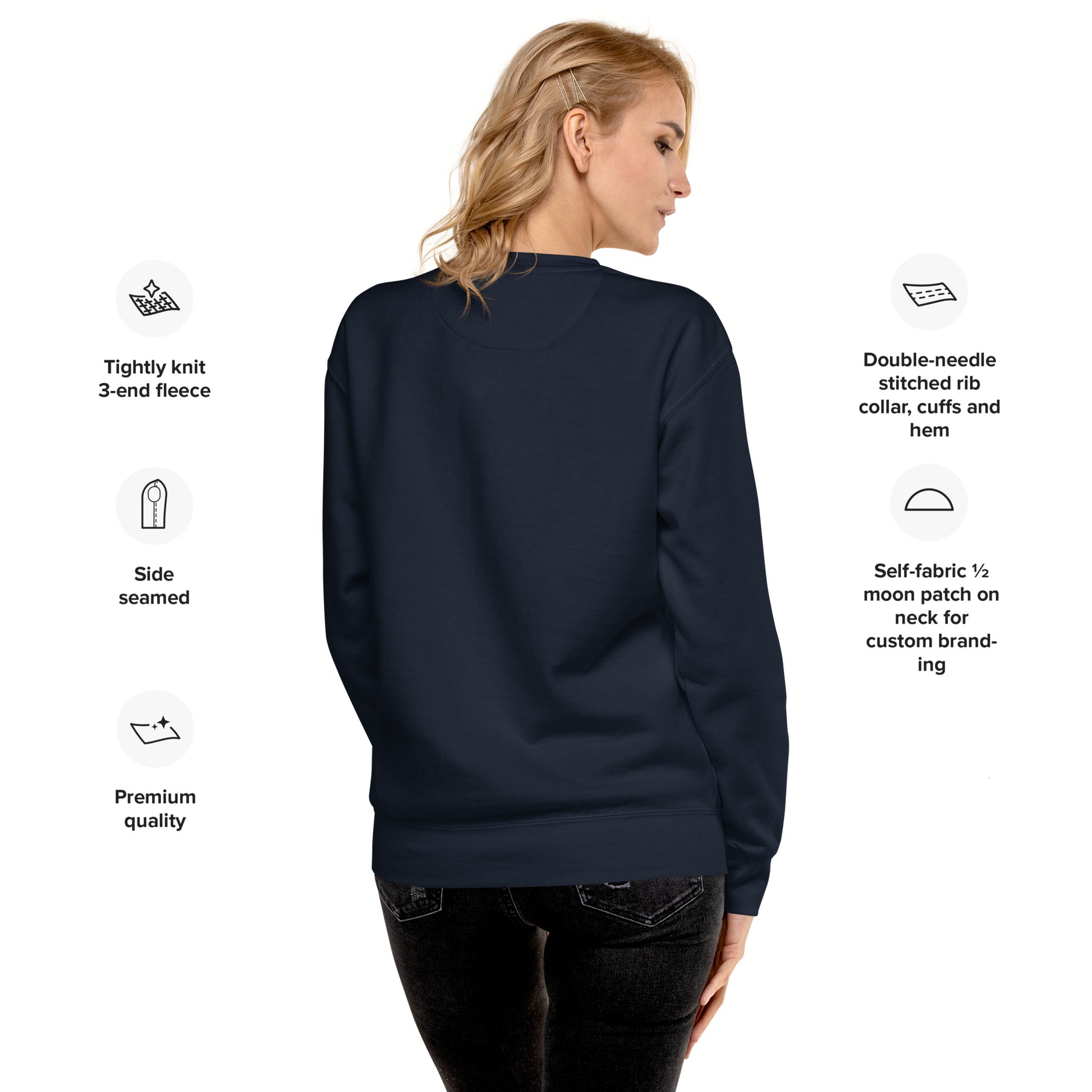 100% Cotton Premium-Quality Cool Design Fashion Sustainable Dream Believe Achieve Men Women Unisex Premium Sweatshirt - Novo Fusion