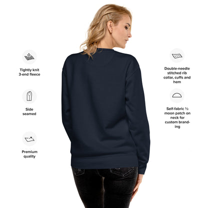 100% Cotton Premium-Quality Cool Design Fashion Sustainable Dream Believe Achieve Men Women Unisex Premium Sweatshirt - Novo Fusion